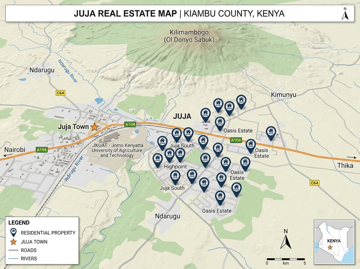 Juja, Kiambu County residential area